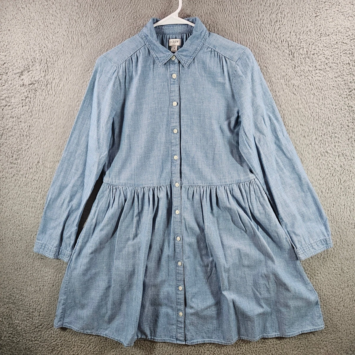 chinese dress ladies New J Crew Long Sleeve Shirtdress in Black, Size S, Originally $110  The  Mustard Dandelion