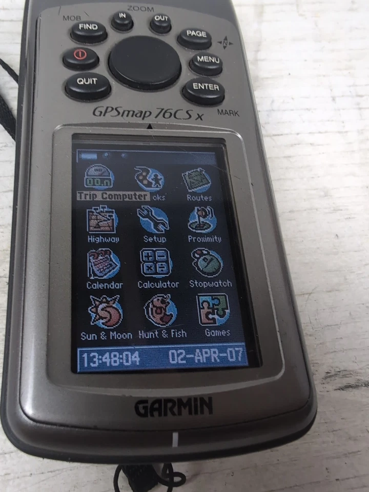 Garmin GPSMAP 76CSx Handheld Mapping GPS Bundle - Tested/Works - Image 4 of 4