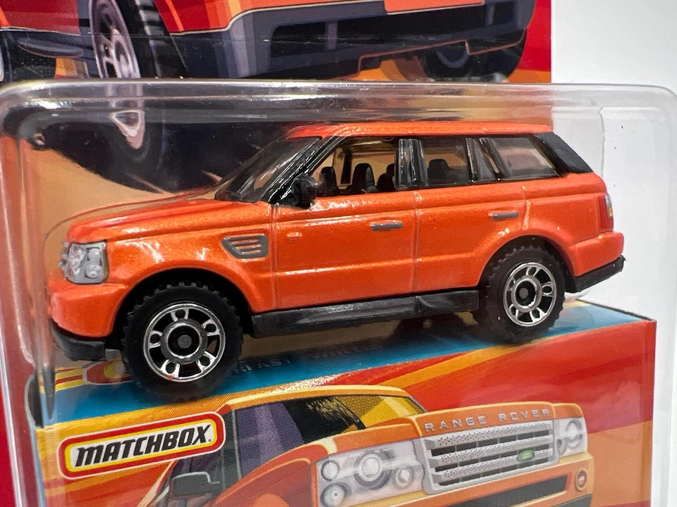 Matchbox Superfast #54 Range Rover Sport Orange Card Not Perfect - Image 2 of 4