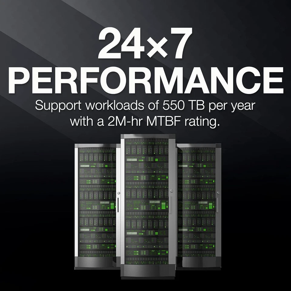 Seagate Exos 7E10 6TB Internal Hard Drive HDD - 3.5 Inch 4Kn SAS 12GB/s, 7.200 R - Image 2 of 4