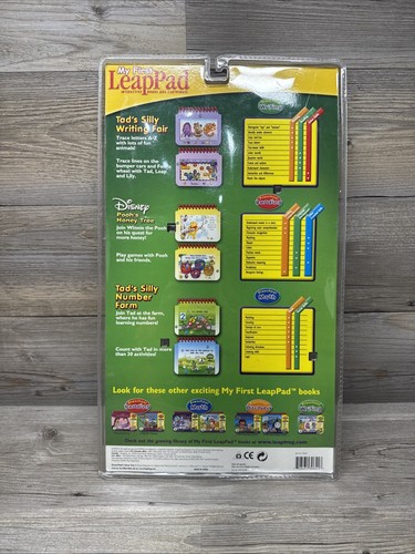My First Leap Pad Preschool 3 Set Books + Cartridges Leap Frog/winnie Pooh New - Picture 2 of 2