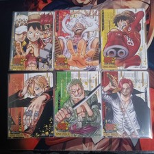 Weekly Shonen Jump 55th Anniversary Collection Card One Piece Set of 6 Anime