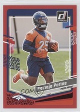 2023 Panini Donruss Press Proof Red Samaje Perine #88 14ql