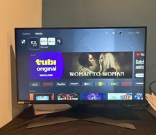 LG Smart TV Netflix YouTube Disney Flat Screen Built-in Speakers Black