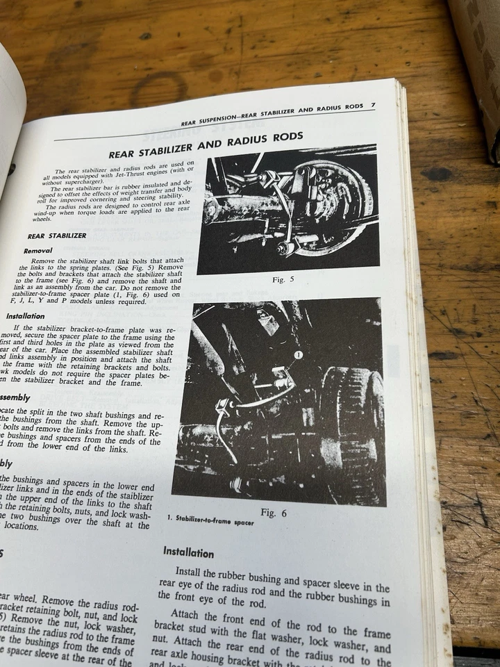 Manual de taller de coches de pasajeros Studebaker 1959 a 1964 Foto 4 de 4