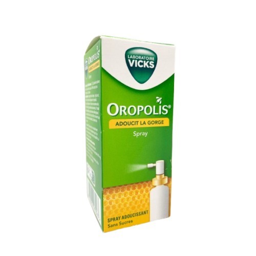Gorge irritée ? OROPOLIS Spray buccal 20ml solution naturelle contre les picotements
