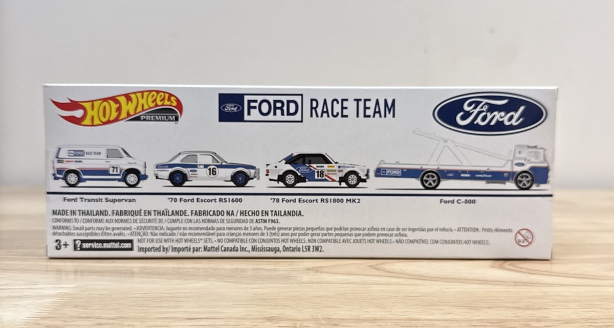 Hot Wheels Premium Collector Set Ford Race Team 2021 for sale