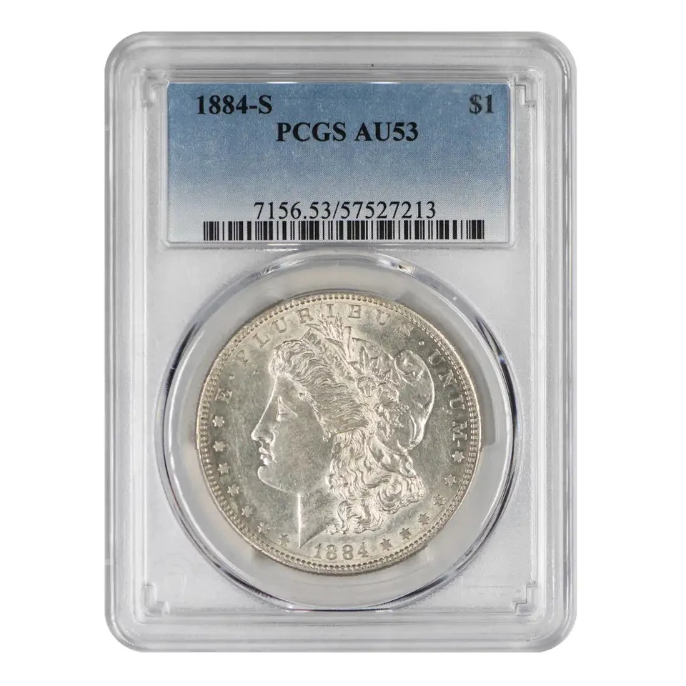 1884-S Morgan Dollar PCGS AU-53 - Image 3 of 4