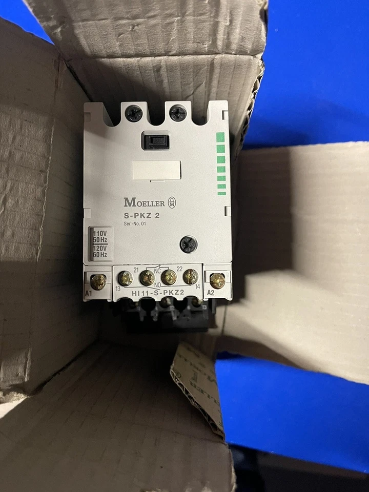 PPAQIAOZ S/HI11-S-PKZ2 MOLLER/EATON HIGH-CAPACITY CONTACT MODULE NEW IN BOX FREE SHIPPING