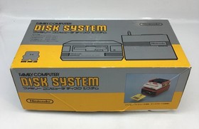 Nintendo HVC-022 Famicom Disk System Console Red 1986 Unused Open Box with Cable