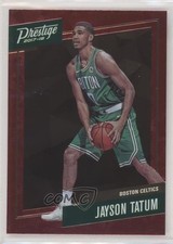 2017-18 Panini Prestige Micro Etch Rookies Red Jayson Tatum #3 2y7