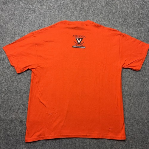 John Paul Jones Arena First Game Shirt XL Orange Virginia Cavaliers 2006 NCAA - Picture 5 of 7