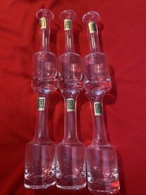 RONA CRYSTAL Slovakia Glasses Decanters LR CRYSTAL a.s. LEDNICKÉ ROVNE 6 Piece