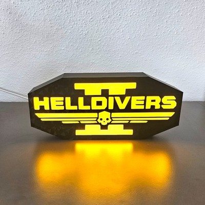 Helldivers 2: Demokratie LED Lightbox