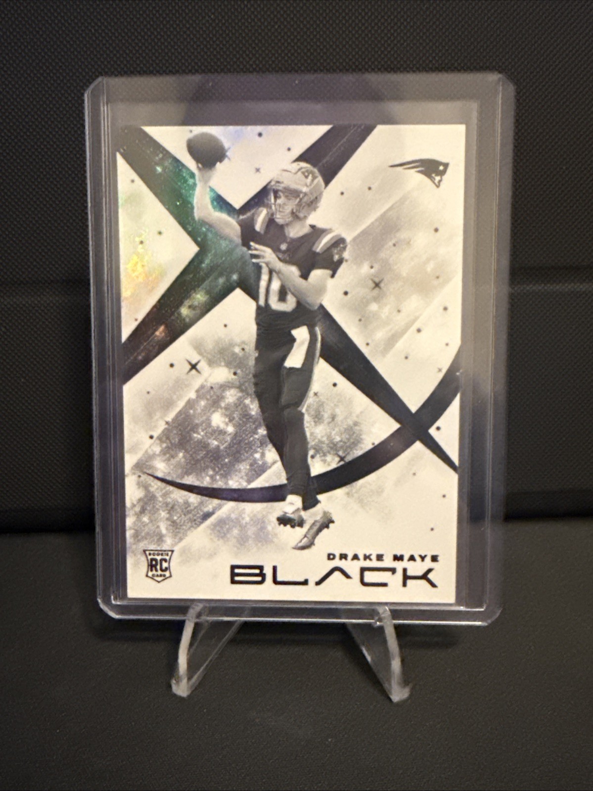 Drake Maye Panini Black White Night #WNDME Base