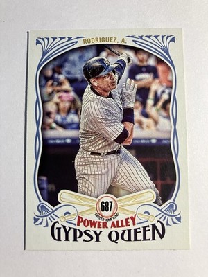 Alex Rodriguez 2016 Topps Gypsy Queen Power Alley #PA-8 New York Yankees