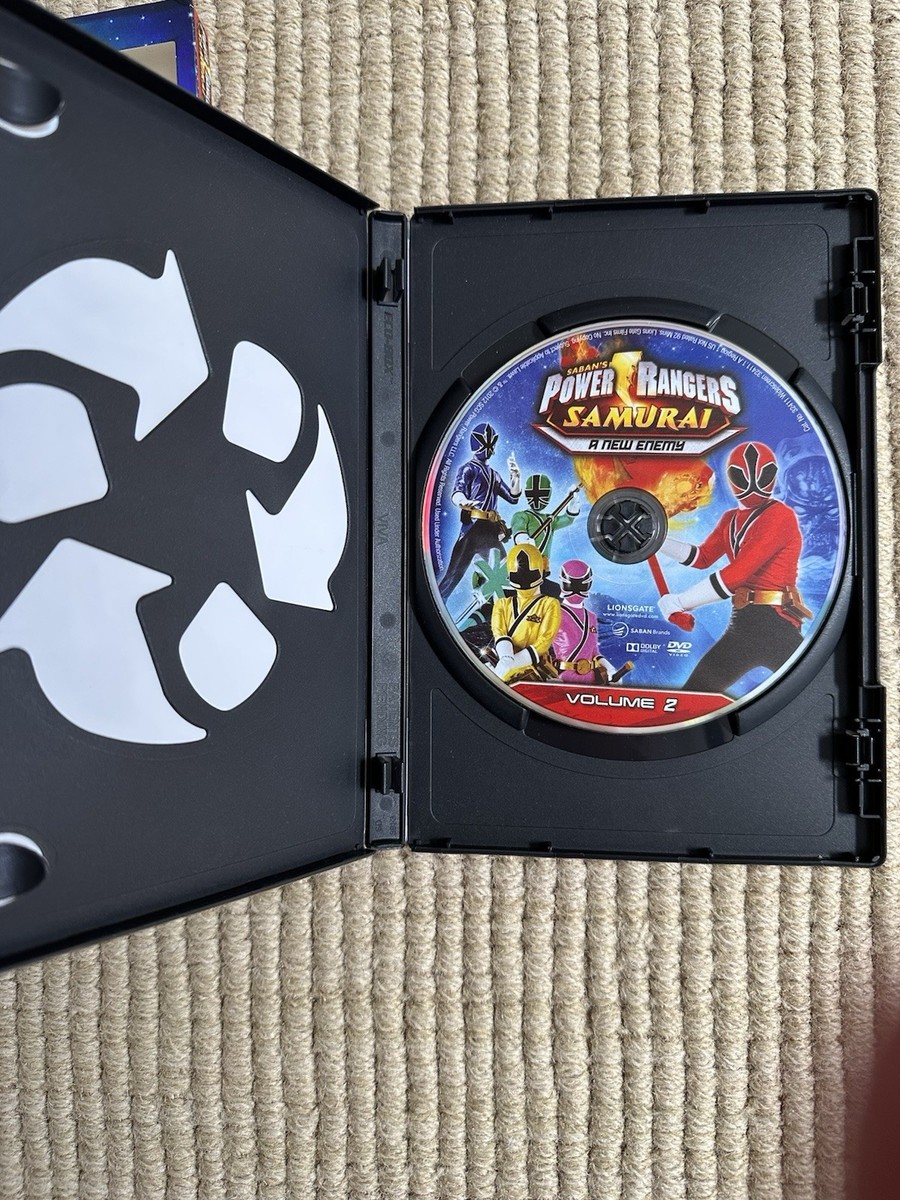 Power Rangers Samurai, Vol. 2: A New Enemy (DVD, 2012) 31398152668