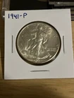 1941 50C Walking Liberty Half Dollar BU