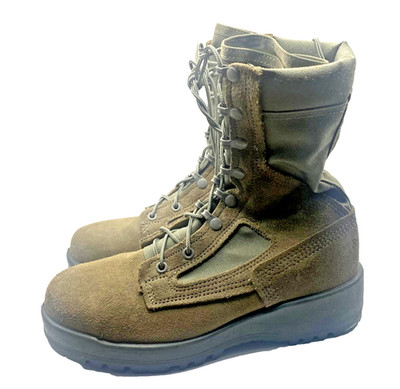 最終値引き❗️BELLEVILLE 600 ST ミリタリーブーツ 11.0 R Belleville 600 ST Boots Mens Size 6R Sage Green Combat Steel Toe