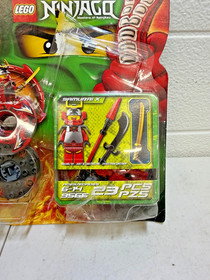 Lego Ninjago 9566 Samurai X Spinner Pack New Sealed Damaged Blister Pack