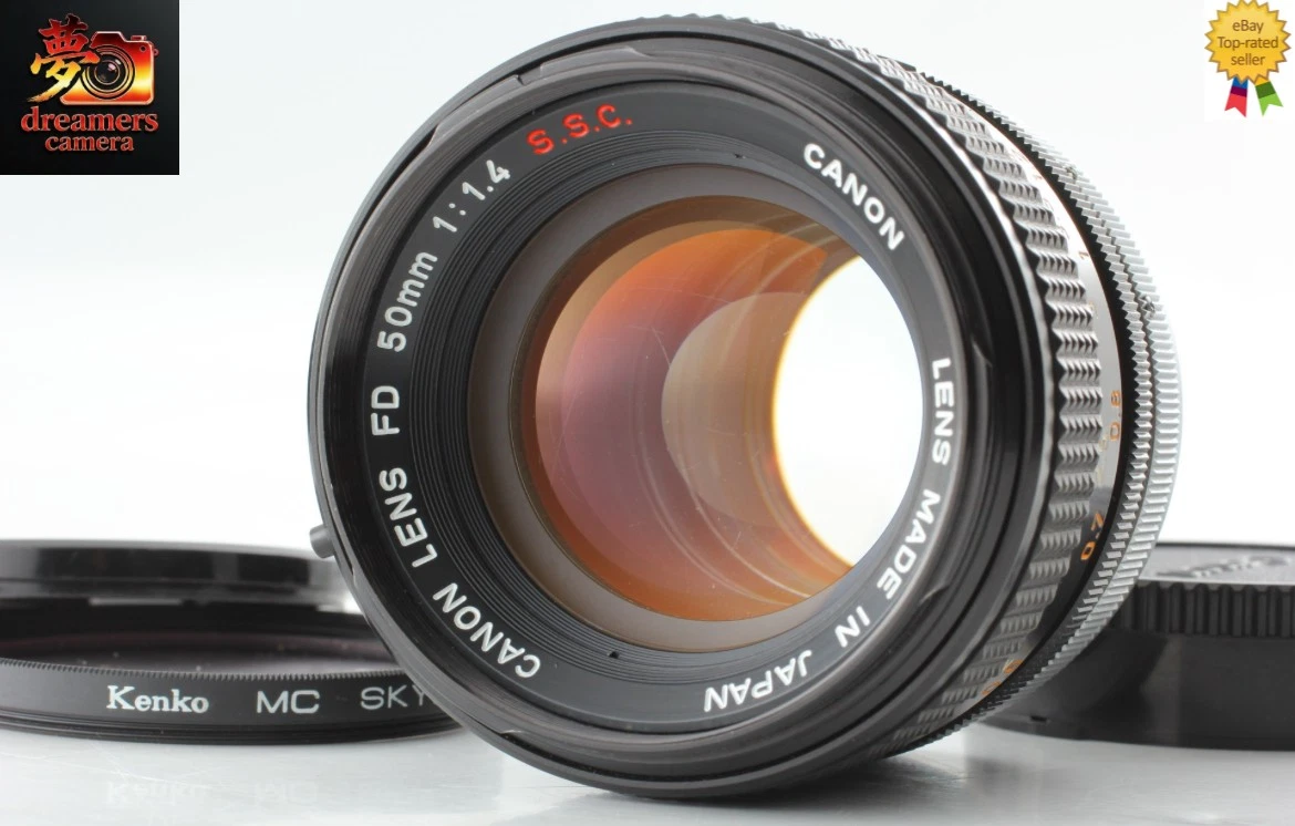 Preços baixos em Lentes de câmera Canon FD 50mm f/1.4 | eBay