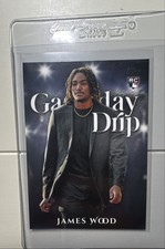 2025 Topps Series 1 - Game Day Drip James Wood #GD-3 (RC)