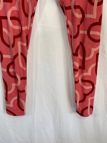LULA ROE leggings pantalone elasticizzato rosa vita piccola 10" vita 24" cucitura interna 25,5" LEGGI - Foto 4 di 6