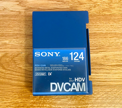 SONYソニー DVCAMテープ 124 8本 729310fcd49dc35a01419d02d2e510