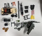 Vintage Lot of G.I. Joe Vehicles (parts) and missiles from the 1980's