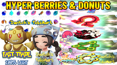 Pokemon Legends ZA Mega Dimension DLC New Items Hyper Berries