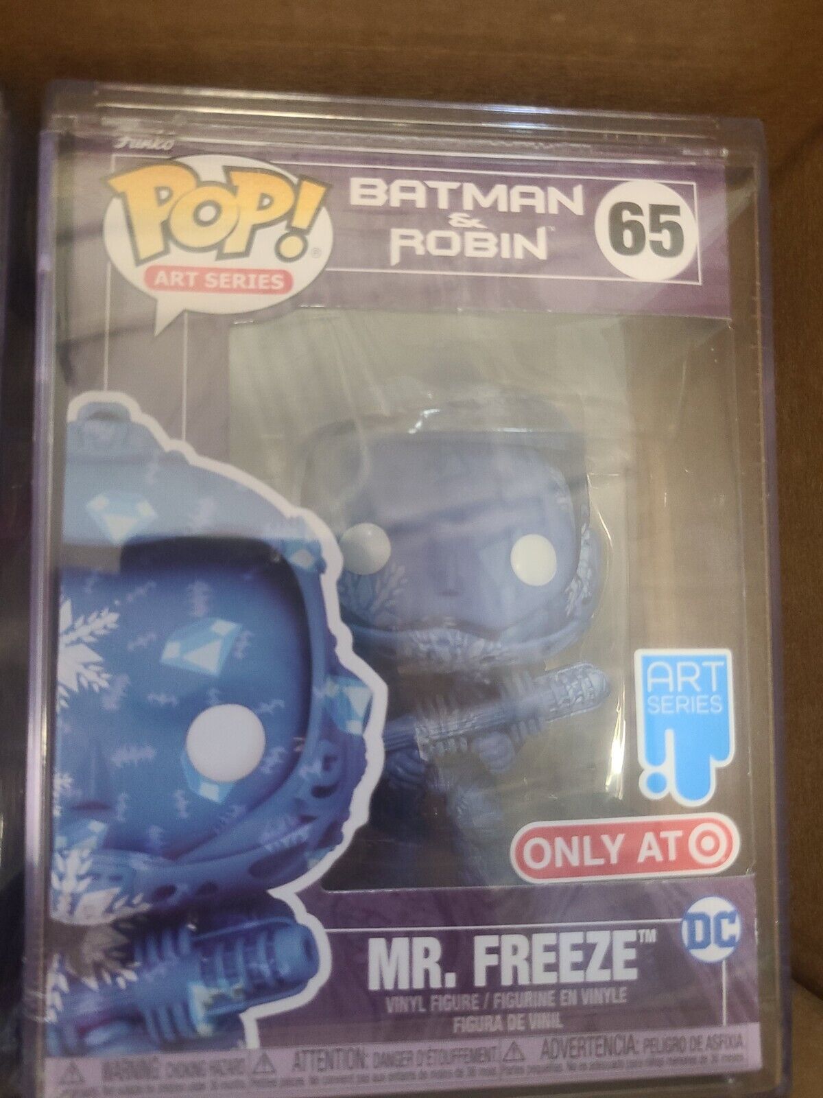 ⚡️Funko Pop Mr. Freeze Vinyl with Protector - Batman & Robin Art Series