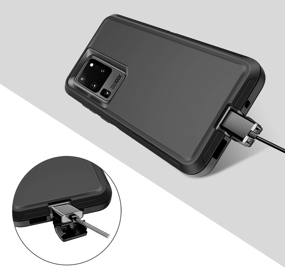 For Samsung Galaxy S20 Plus/S20 Ultra/S20 FE 5G Case Shockproof Heavy