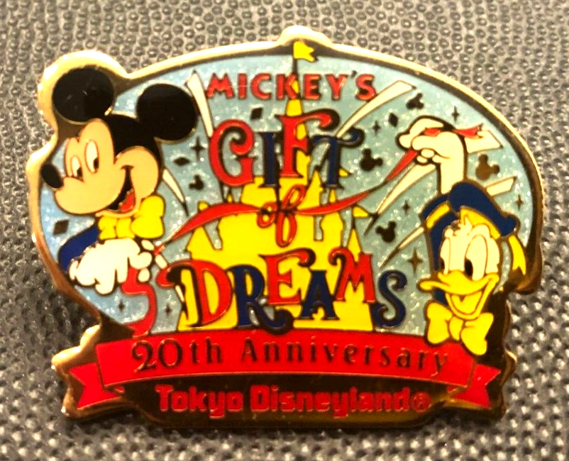 Disney pin 21339 Mickey Mouse Donald Duck Mickey's Gift of Dreams