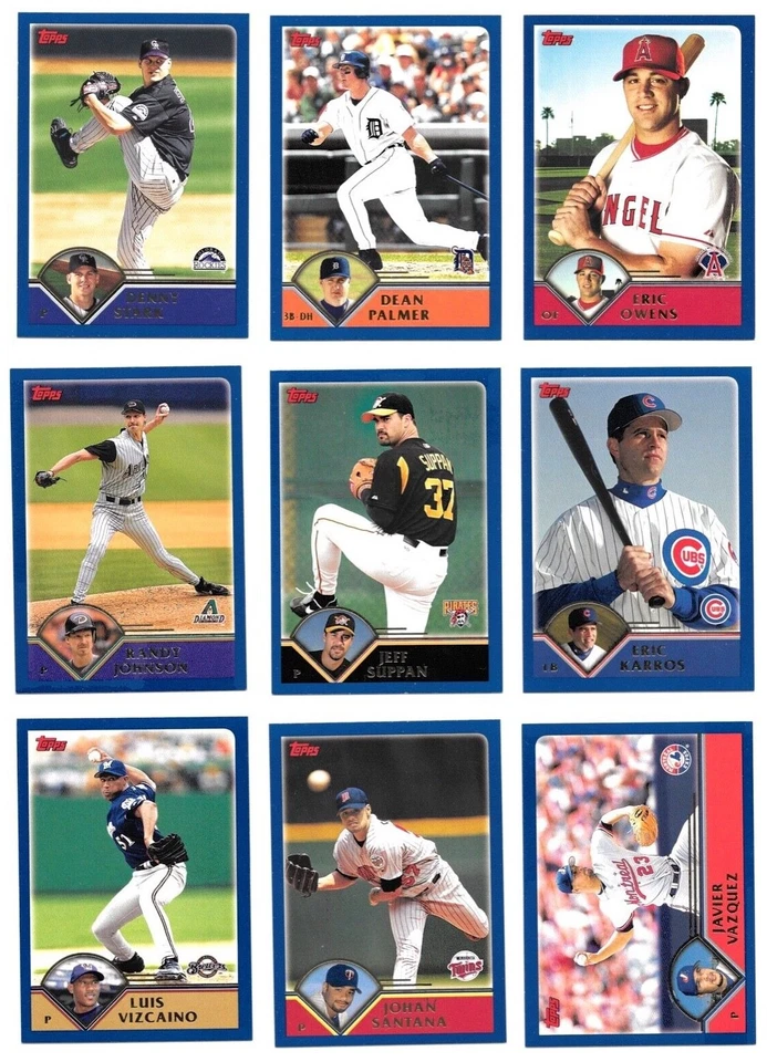 2003 Topps Series 2 Baseball Trading Cards / You Choose #s 368 - 565 / mb47 - Image 2 of 4