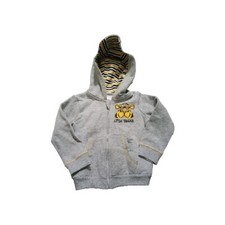 Disney Tiger Boys Hoodie Size 6-12 Months Winnie The Pooh Gray Fleece
