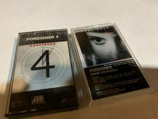 Foreigner 4  Inside Information Cassette Tape set lot Original 1981 Atlantic