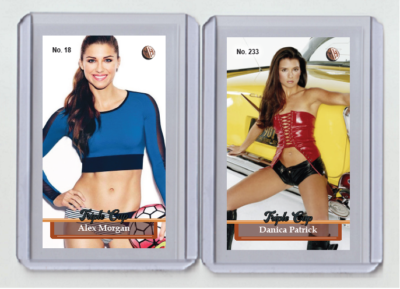 Alex Morgan rare MH Triple Cap #'d x/3 Tobacco card no. 18