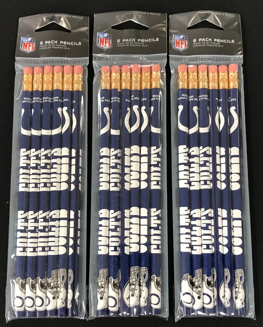 INDIANAPOLIS COLTS Lot of (18) Official NFL Team Pencils New! eBay
