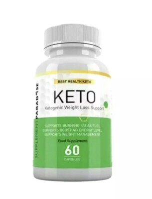 2 x Best Health Keto Ketogene Gewichtsverlust Ergänzung - 60 Kapseln Versiegelt 