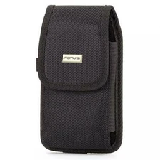 CASE BELT CLIP RUGGED HOLSTER CANVAS PHONE COVER POUCH CARRY for CELL PHONES