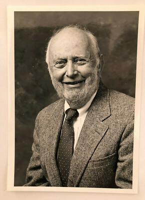 Douglass C. North - Nobelpreis Wirtschaft 1993 - original Autogramm - 13 x 18cm 