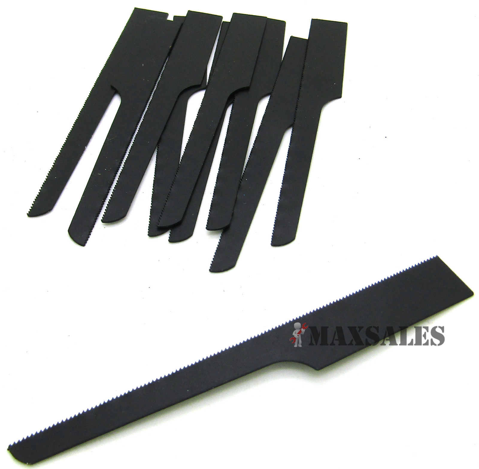 10pc AIR BODY SAW BLADES 32TPI BI-METAL black reciprocating