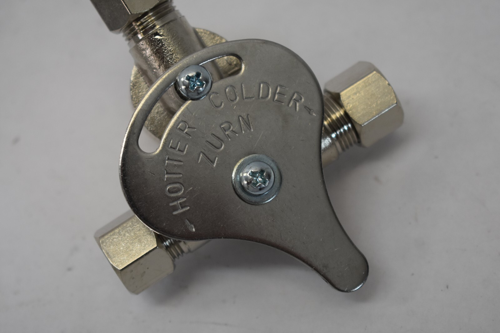 Zurn XL-7 Lead Free Mixing Valve Hotter/Colder Replacement Genuine OEM Fitting