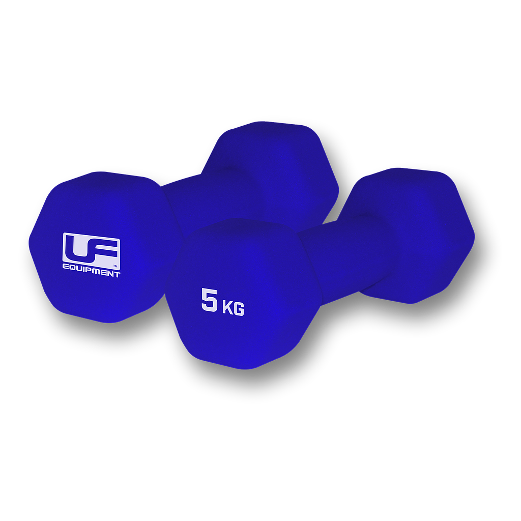 HEX DUMBBELLS (PAIR) URBAN FITNESS 0.5KG, 1KG, 1.5KG, 2KG, 3KG, 4KG 5KG 8KG 10KG