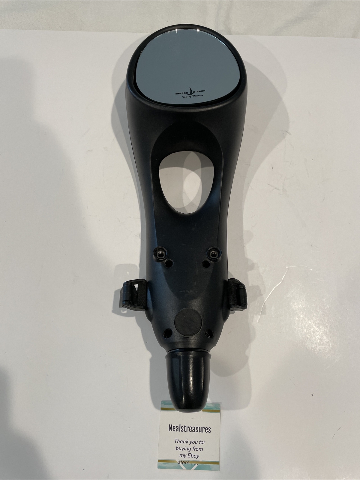 1Universal Mirror Mirror Towing Mirrors, 17”x5”; Mirror is 5”x4.5” eBay