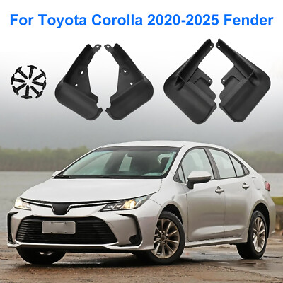 For 2020-2025 Toyota Corolla E210 Sedan Front Rear Mud Flaps
