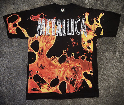 LLICAメタリカ ロード LOAD バンドTシャツ90s giant Metallica -Load All Over Print T-Shirt XL, Ultra Rare, Giant Tag