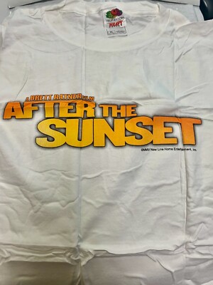 After The Sunset Movie A Brett Ratner Film New Line Home Cinema Tee Shirt New
