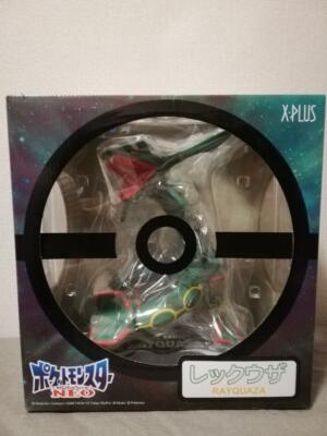Pokemon Gigantic series NEO Rayquaza 300mm PVC painted X-PLUS Figure Japan F/S