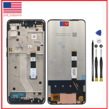 For Motorola Moto One 5G UW Ace XT2113 LCD Display Touch Screen Digitizer Frame